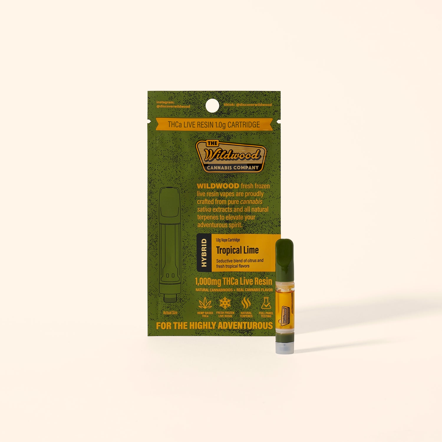 THCa Liquid Diamond Live Resin 1.0g Cartridge