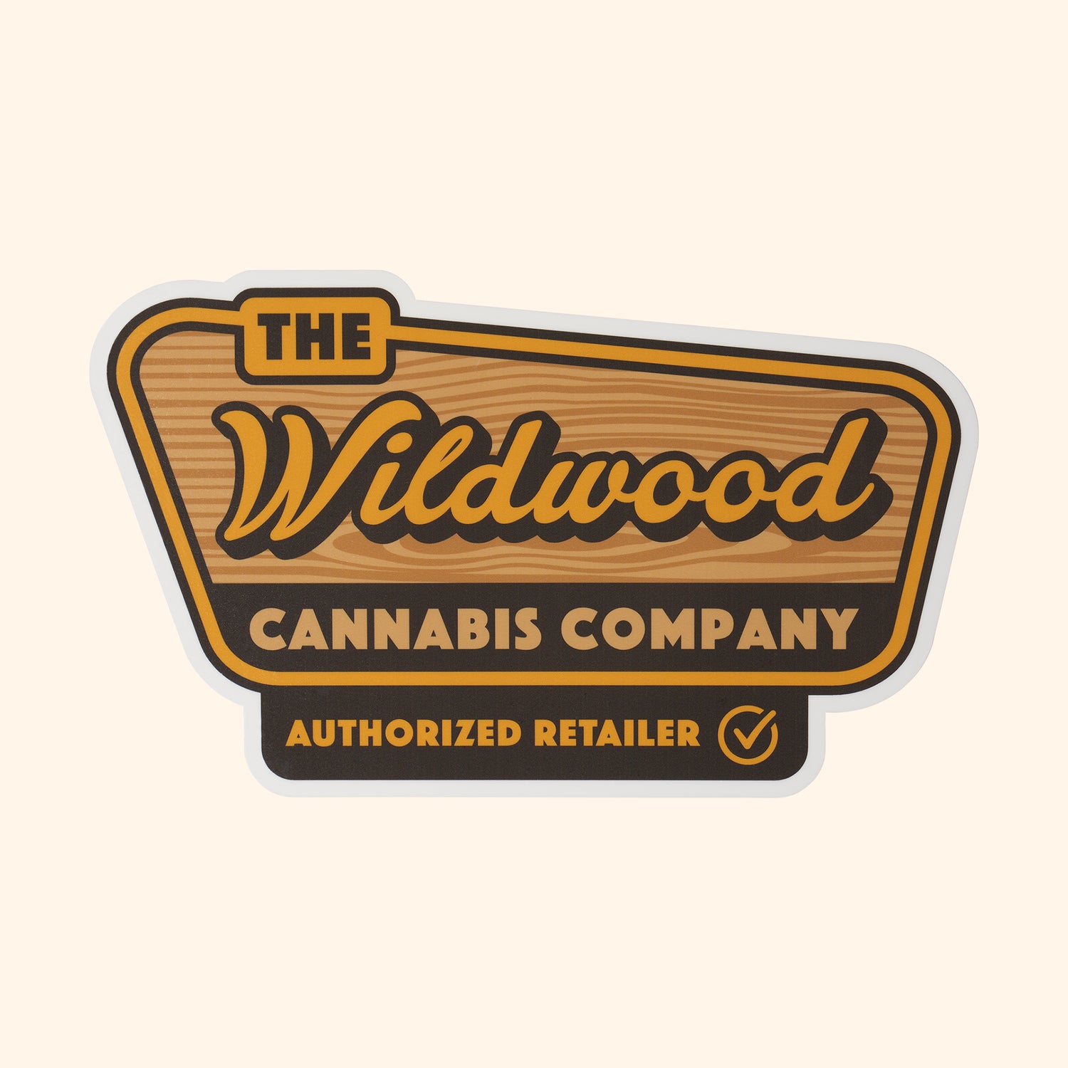 Wildwood Authorized Dealer Window Cling