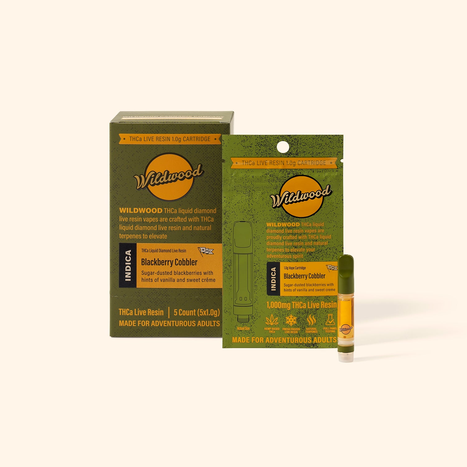 B2B - THCa Liquid Diamond Live Resin 1.0g Carts