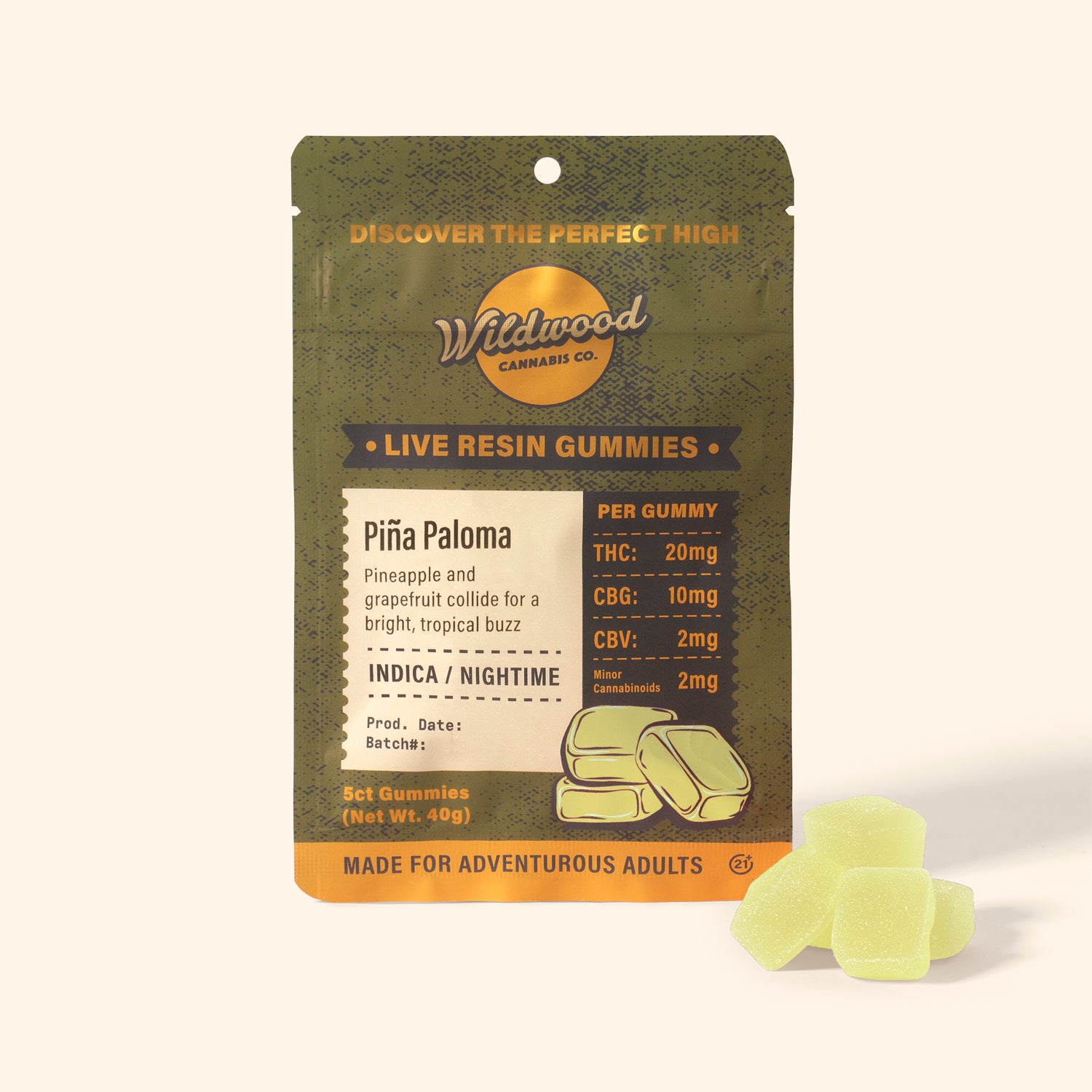 THC Live Resin Gummies