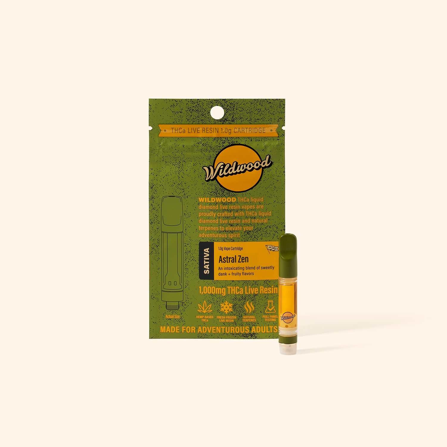 THCa Liquid Diamond Live Resin 1.0g Cartridge