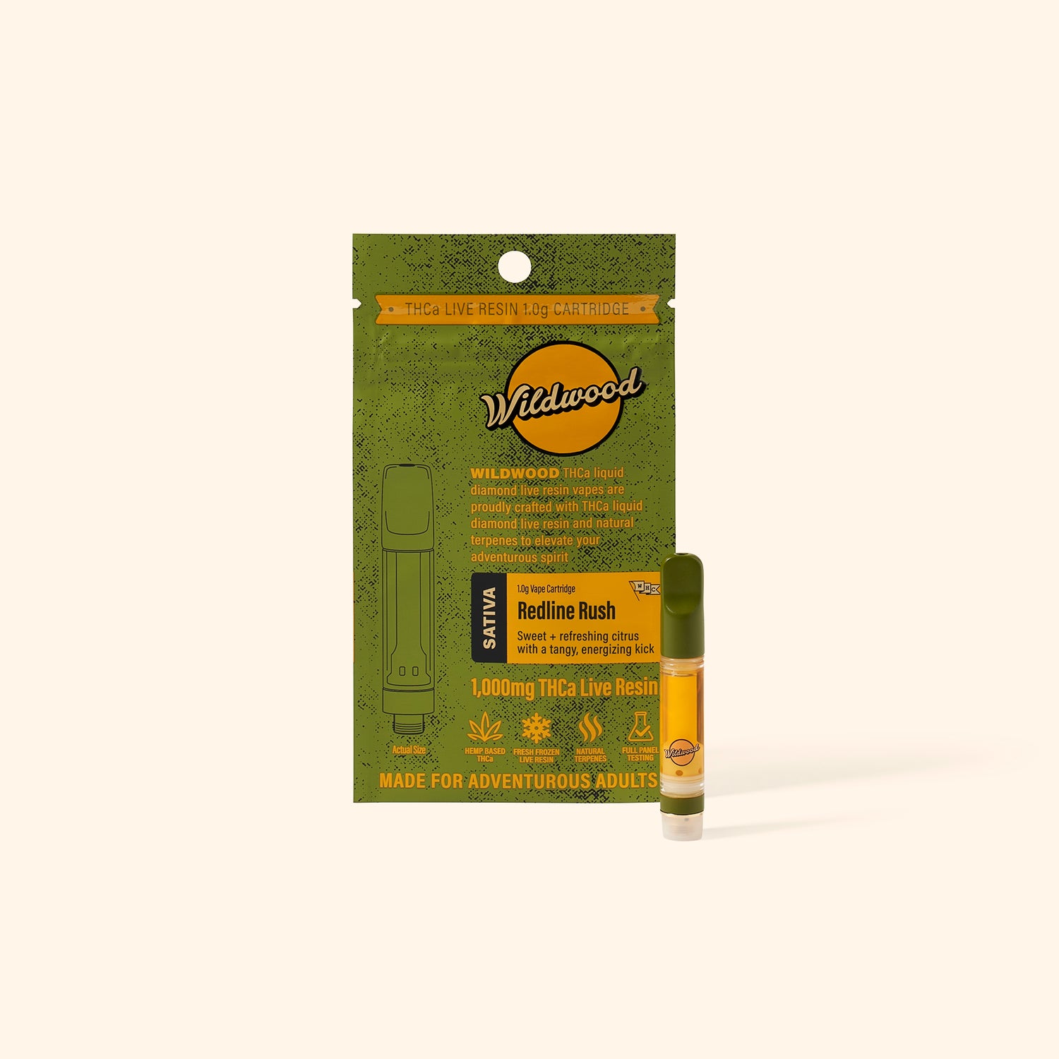 THCa Liquid Diamond Live Resin 1.0g Cartridge