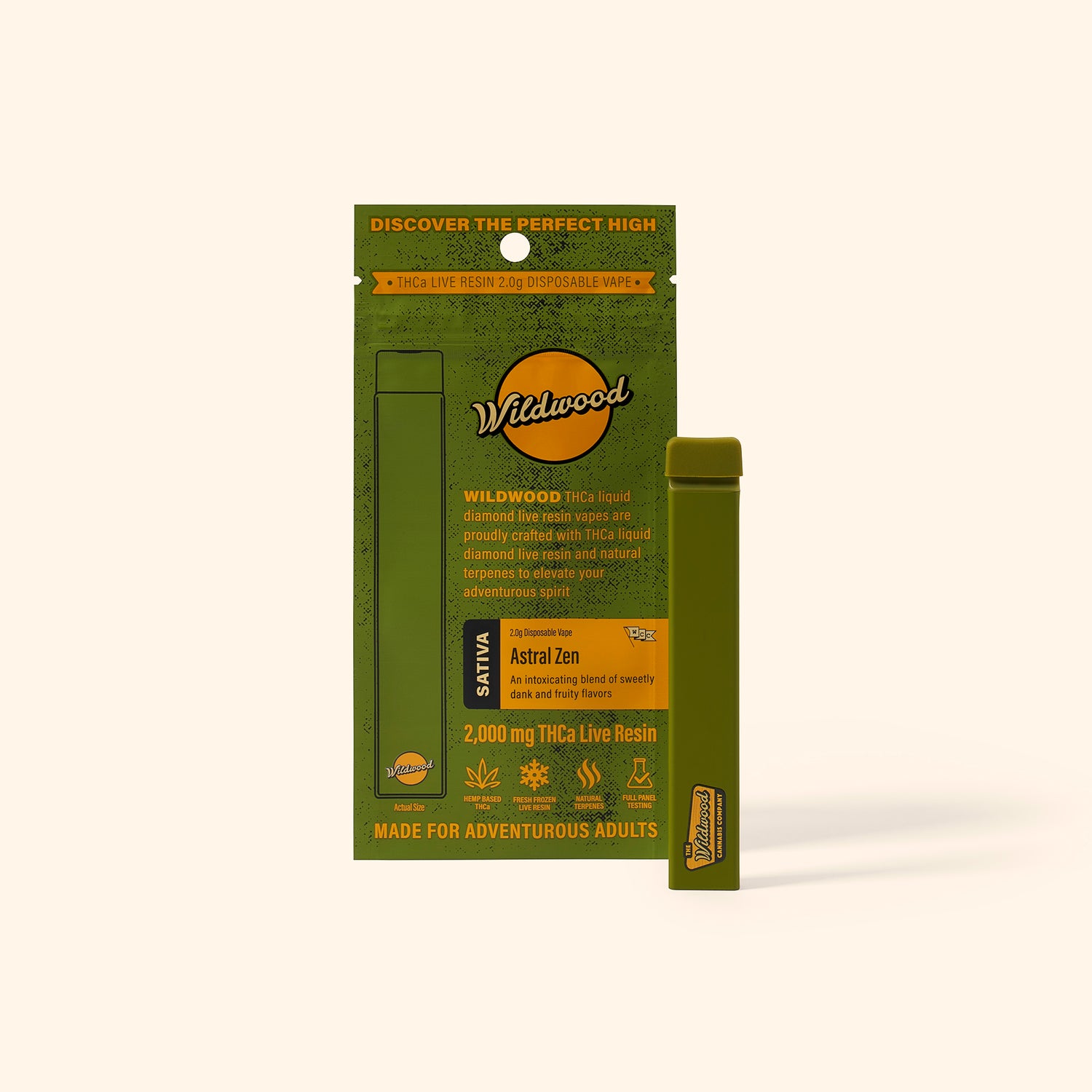 THCa Liquid Diamond Live Resin 2.0g Disposable
