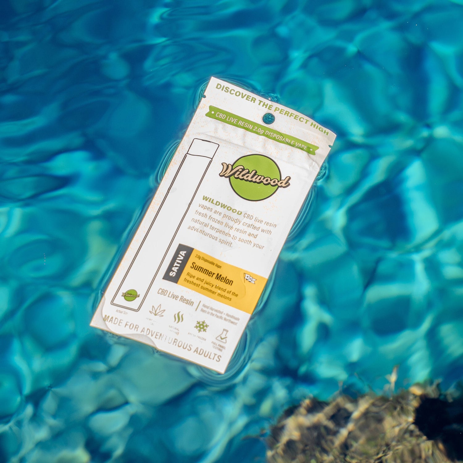 CBD Fresh Frozen Live Resin 2.0g Disposable Wildwood Ventures, LLC CBD Fresh Frozen Live Resin 2.0g Disposable Wildwood Ventures, LLC