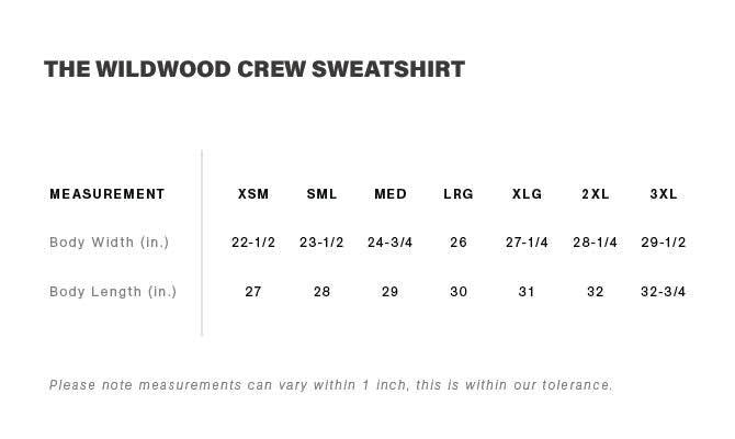 The Wildwood Crew Sweatshirt